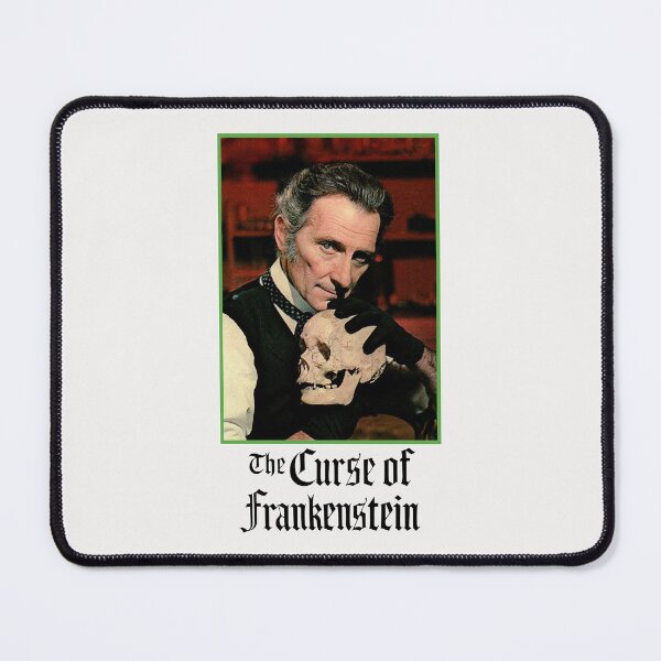 Item preview, Frankenstein and the Skull (Black Gothic Logo) designed and sold by Atomic Mouth Designs.