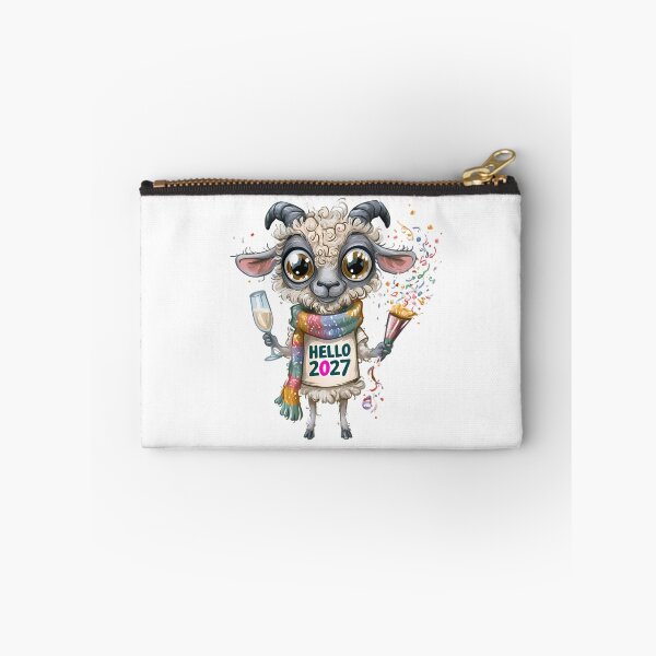 Item preview, Hello 2027 Goat designed and sold by Retro Whimsy.