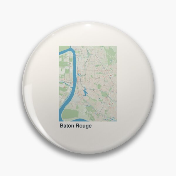 Item preview, Baton Rouge Minimalistic Map Art designed and sold by MapsNerd.