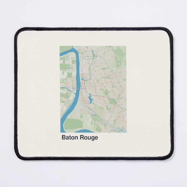 Item preview, Baton Rouge Minimalistic Map Art designed and sold by MapsNerd.