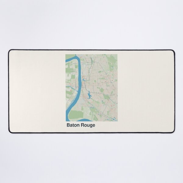 Item preview, Baton Rouge Minimalistic Map Art designed and sold by MapsNerd.