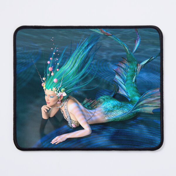 Item preview, Underwater Mermaid Fantasy Art Ocean Siren designed and sold by Vac1.