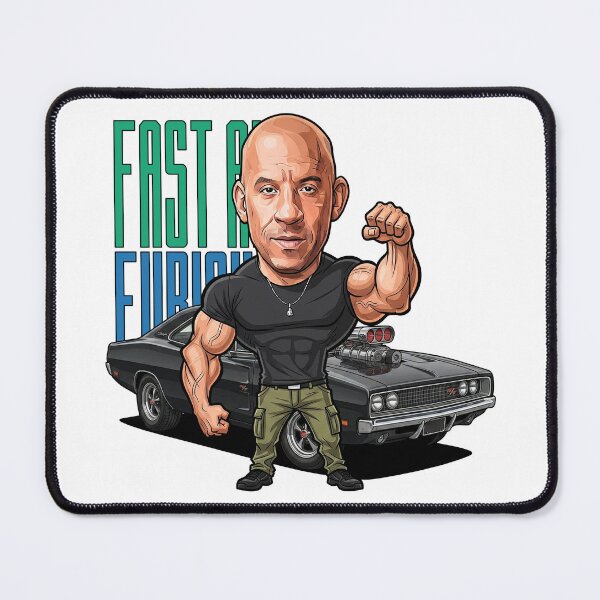 Item preview, Hilarious Vin Diesel caricature designed and sold by vectorlove.