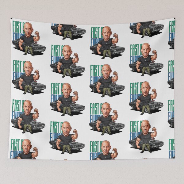 Item preview, Hilarious Vin Diesel caricature designed and sold by vectorlove.