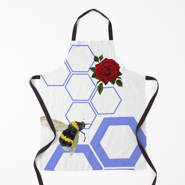 Item preview, Bees Architecture - Blue designed and sold by Sandra Everley.