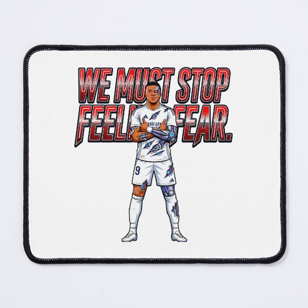 Item preview, Kylian Mbappe Stop Feeling Fear Cyber Art designed and sold by MA D.