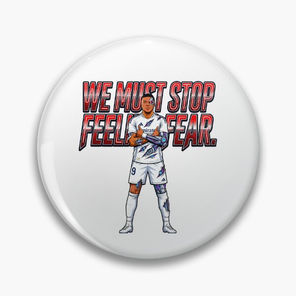 Item preview, Kylian Mbappe Stop Feeling Fear Cyber Art designed and sold by MA D.