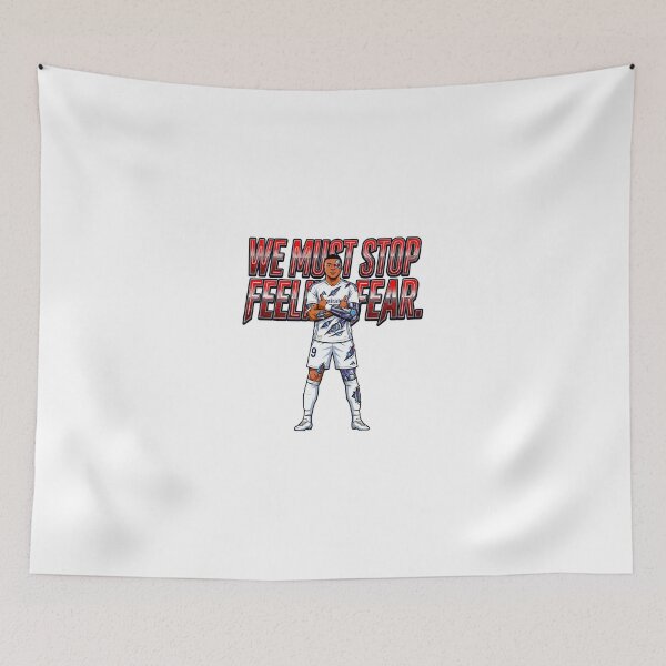 Item preview, Kylian Mbappe Stop Feeling Fear Cyber Art designed and sold by MA D.