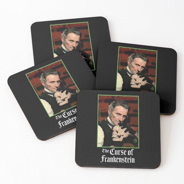 Item preview, Frankenstein and the Skull (White Gothic Logo) designed and sold by Atomic Mouth Designs.