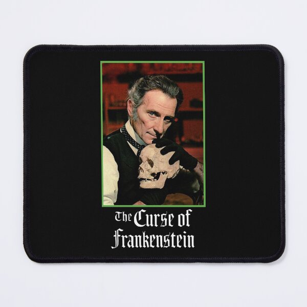 Item preview, Frankenstein and the Skull (White Gothic Logo) designed and sold by Atomic Mouth Designs.