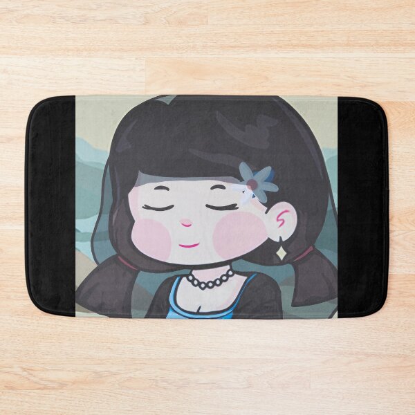 Item preview, Cute Smiling Girl – Whimsical Character Illustration Art designed and sold by pbchan.