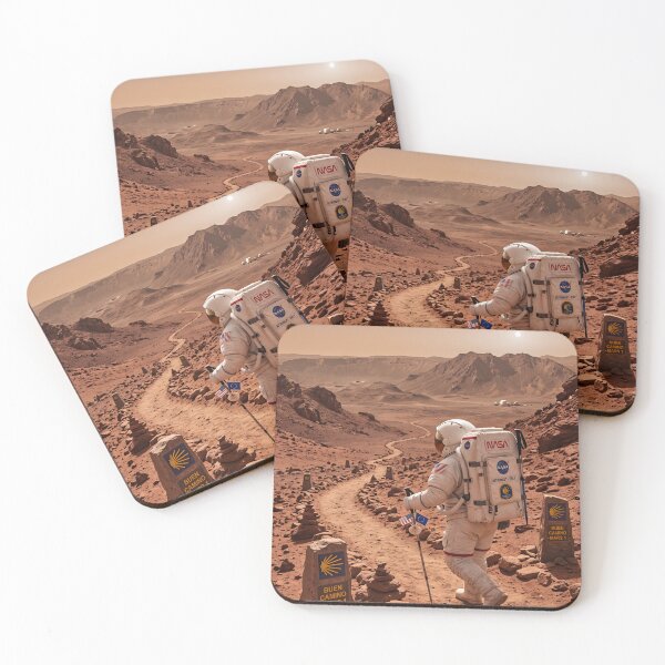 Artikelvorschau, Jakobsweg auf dem Mars entworfen und verkauft von WiseBow.