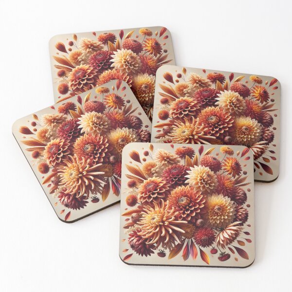 Item preview, A golden floral riot – the elegance of autumn designed and sold by Eric Nagel.