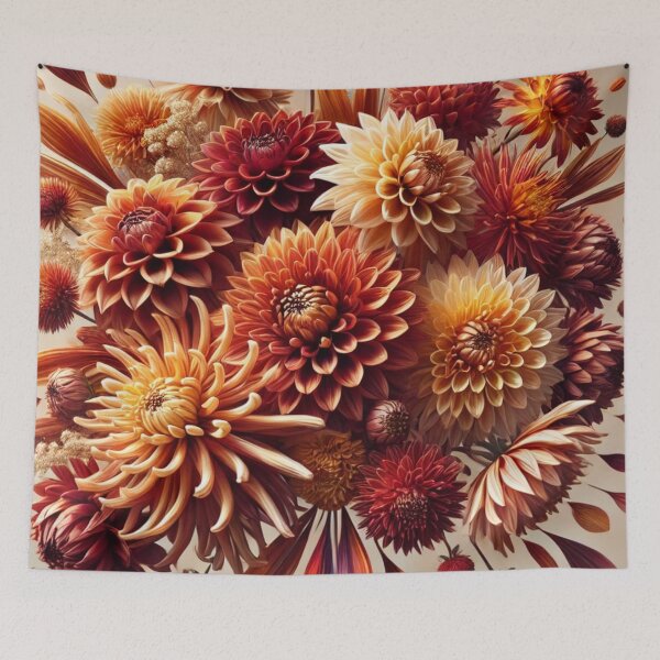 Item preview, A golden floral riot – the elegance of autumn designed and sold by Eric Nagel.