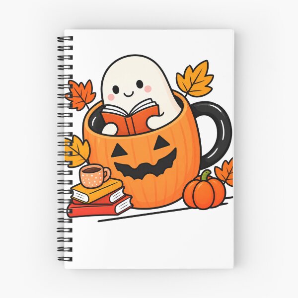 Item preview, Ghost Reading in a Pumpkin Mug Stickers / Bookish Stickers / Book Lover Gift / Bookish Merch / Kindle Sticker / Smut Reader / Reading Lover designed and sold by Walmarval ⭐⭐⭐⭐⭐.