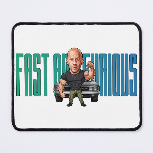Item preview, Funny caricature Vin Diesel Fast and Furious designed and sold by vectorlove.
