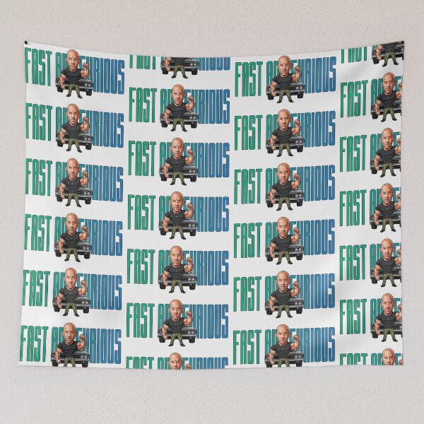 Item preview, Funny caricature Vin Diesel Fast and Furious designed and sold by vectorlove.