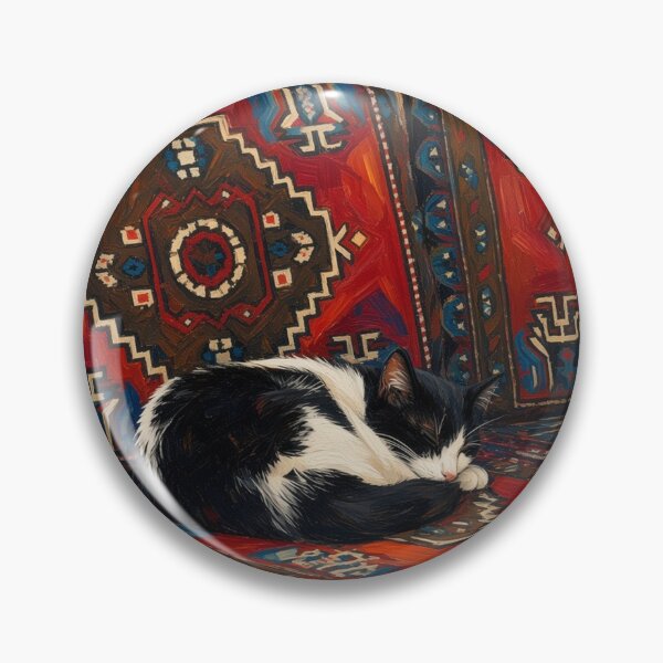 Item preview, THE SLEEPING TURKISH CAT designed and sold by zupedesign.