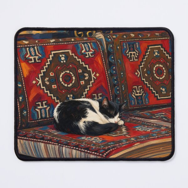 Item preview, THE SLEEPING TURKISH CAT designed and sold by zupedesign.
