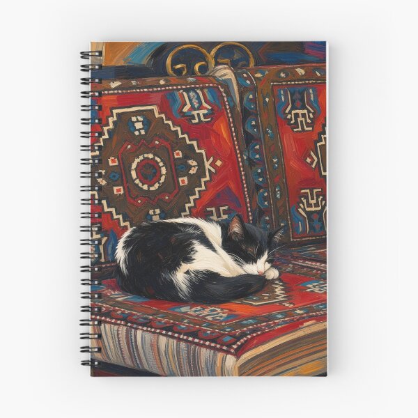 Item preview, THE SLEEPING TURKISH CAT designed and sold by zupedesign.