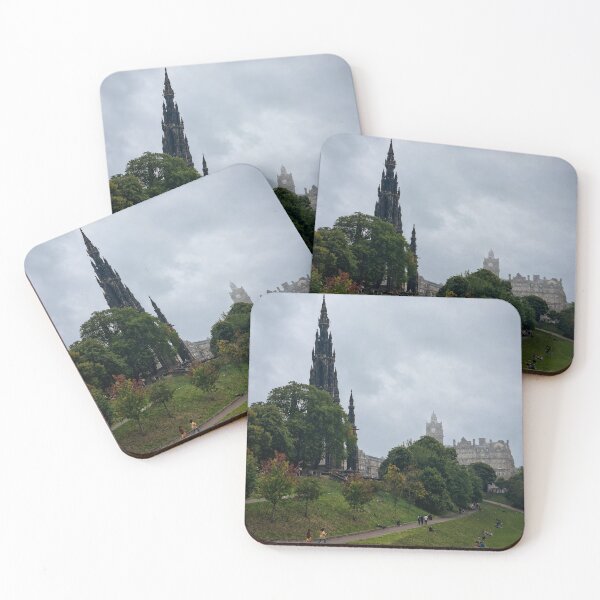 Item preview, Edinburgh Scott Monument Scottish Photography Fine Art Print designed and sold by ArcanePrintsxo.