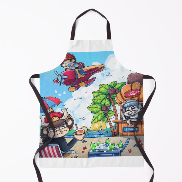 Item preview, Cool Monkeys Tropical Beach Vacation designed and sold by Niykos570.