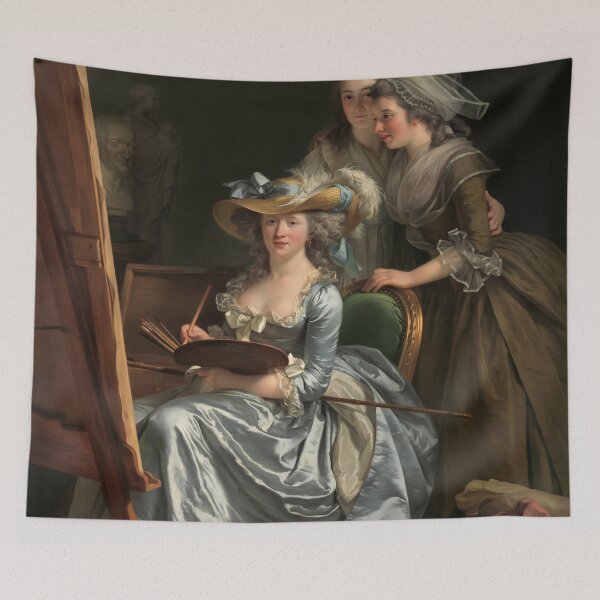 Item preview, Self-Portrait with Two Pupils designed and sold by Craphe.