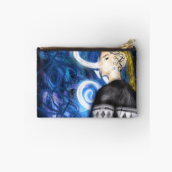 Item preview, blond anime boy blue dragon tattoo illustration designed and sold by Jay21743ori.