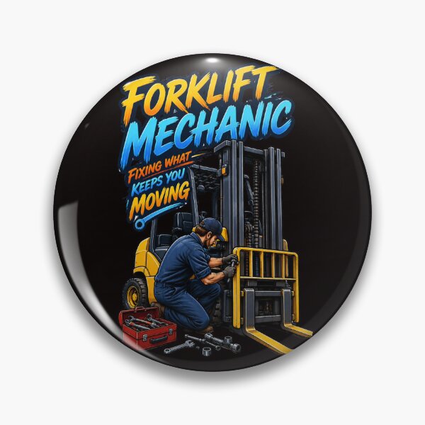 Item preview, Forklift Mechanic – Fixing What Keeps You Moving designed and sold by Tadeusz1.