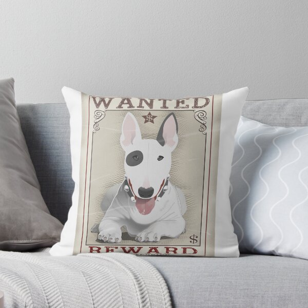 Item preview, BULL TERRIER IN SEARCH designed and sold by SUPERFIREFLY.