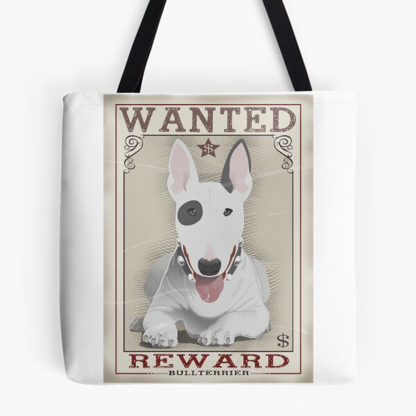 Item preview, BULL TERRIER IN SEARCH designed and sold by SUPERFIREFLY.