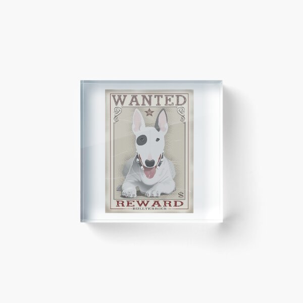 Item preview, BULL TERRIER IN SEARCH designed and sold by SUPERFIREFLY.