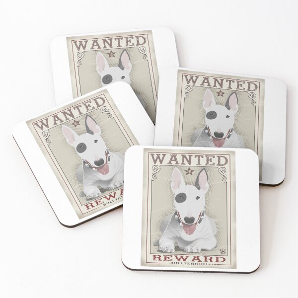 Item preview, BULL TERRIER IN SEARCH designed and sold by SUPERFIREFLY.