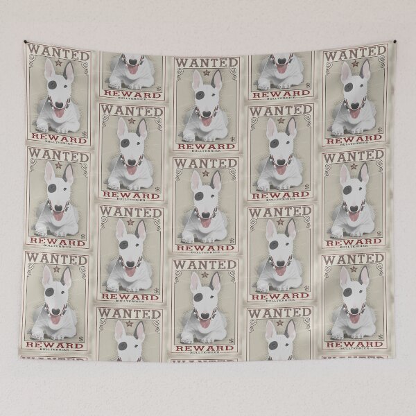 Item preview, BULL TERRIER IN SEARCH designed and sold by SUPERFIREFLY.