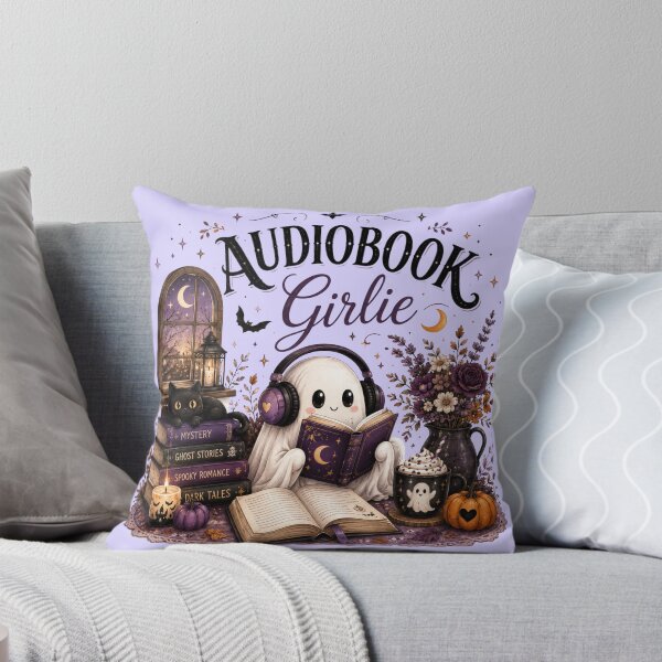 Item preview, Funny Audio Book Girlie Ghost Halloween designed and sold by legendaryskins.