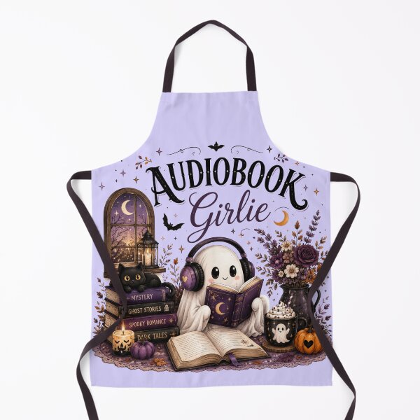 Item preview, Funny Audio Book Girlie Ghost Halloween designed and sold by legendaryskins.