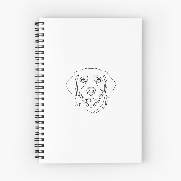 Item preview, Simplistic golden retriever designed and sold by A Light Worker.