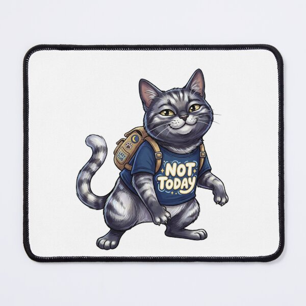 Item preview, Bombay Cat Lover "Not Today" Cartoon designed and sold by StickVerse by Owais.