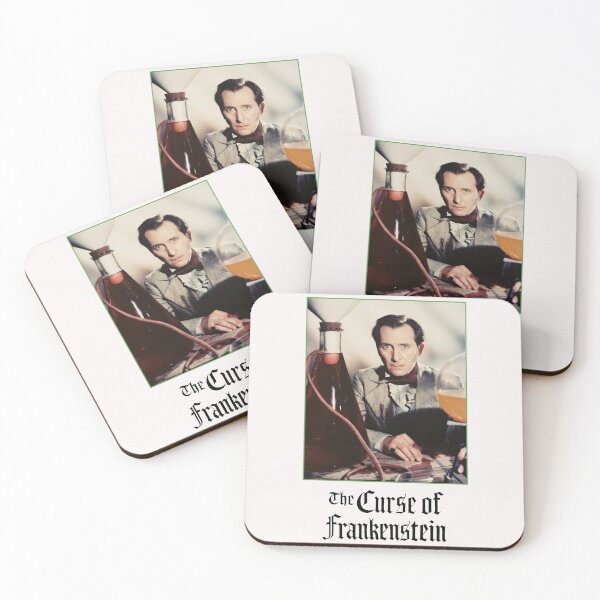 Item preview, Frankenstein In His Lab (With Black Gothic Logo) designed and sold by Atomic Mouth Designs.