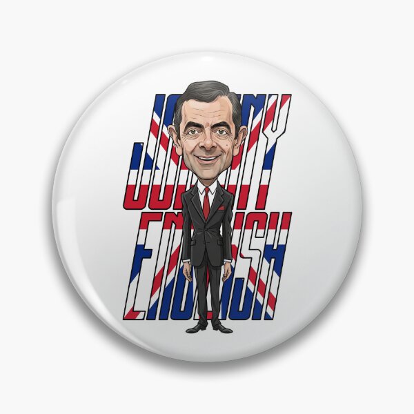 Artikelvorschau, Lustige Karikatur von Johnny English, Rowan Atkinson entworfen und verkauft von vectorlove.