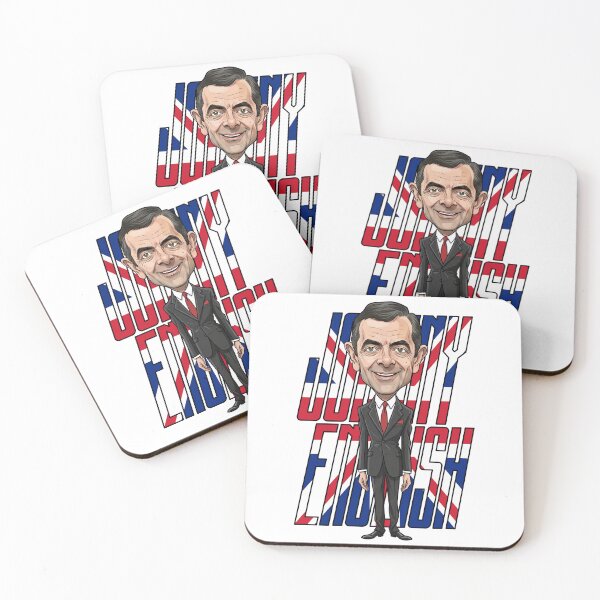 Item preview, Funny caricature Johnny English Rowan Atkinson designed and sold by vectorlove.