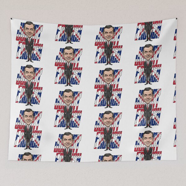 Item preview, Funny caricature Johnny English Rowan Atkinson designed and sold by vectorlove.