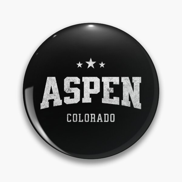 Item preview, Aspen Colorado USA Vintage Varsity Distressed Retro College Travel Design designed and sold by NiceTeeClub.