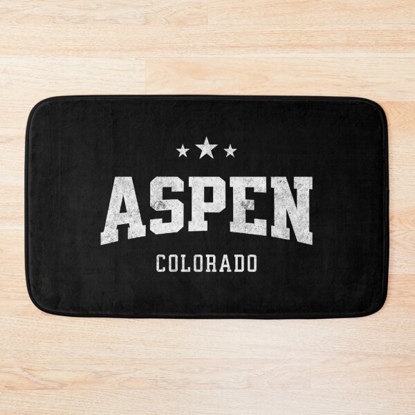 Item preview, Aspen Colorado USA Vintage Varsity Distressed Retro College Travel Design designed and sold by NiceTeeClub.