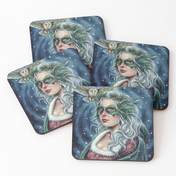 Item preview, Yule Goddess (Winter Solstice) designed and sold by Jannafairyart.
