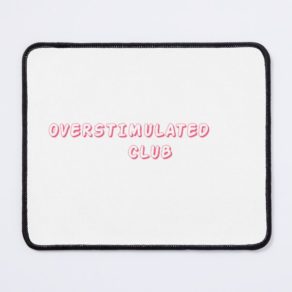 Item preview, Trendy Overstimulated Club Nanny, Childcare Text Design designed and sold by By The Moon.