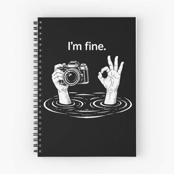 Item preview, I'm Fine Hands with Camera Design designed and sold by rafaeltto.