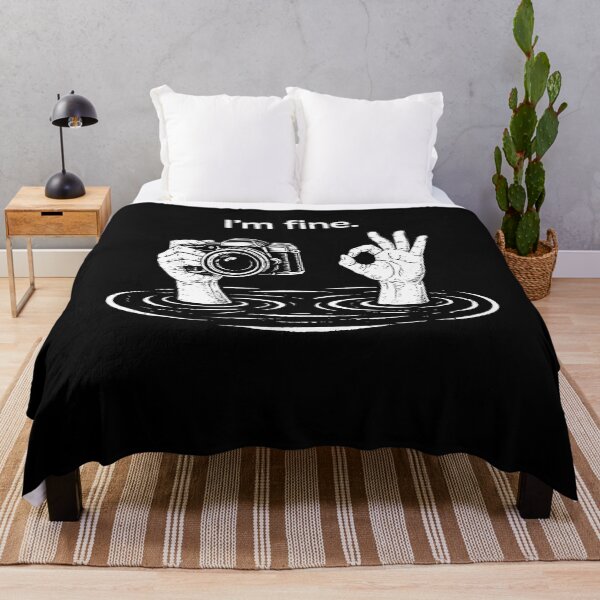 Item preview, I'm Fine Hands with Camera Design designed and sold by rafaeltto.