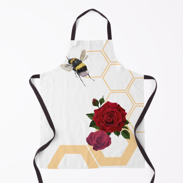 Item preview, Bees Architecture - Peach designed and sold by Sandra Everley.