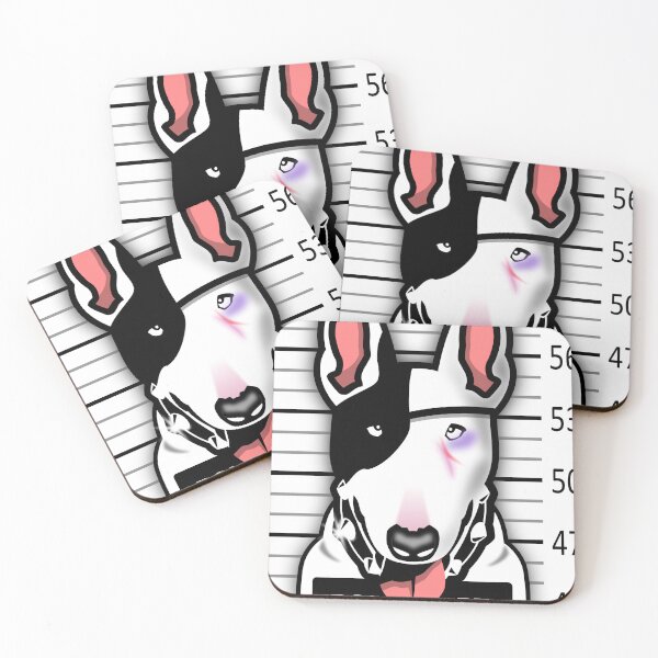 Item preview, Bull terrier arrested designed and sold by SUPERFIREFLY.